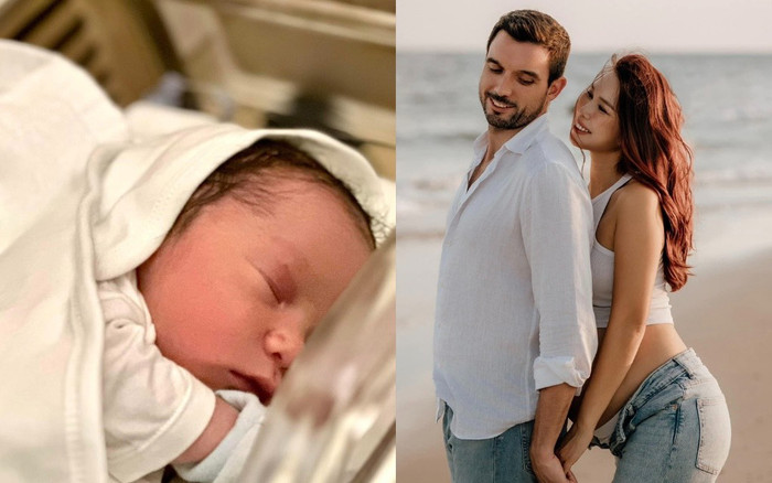 Nữ siêu mẫu Vbiz đình đám vừa hạ sinh quý tử Ảnh 2