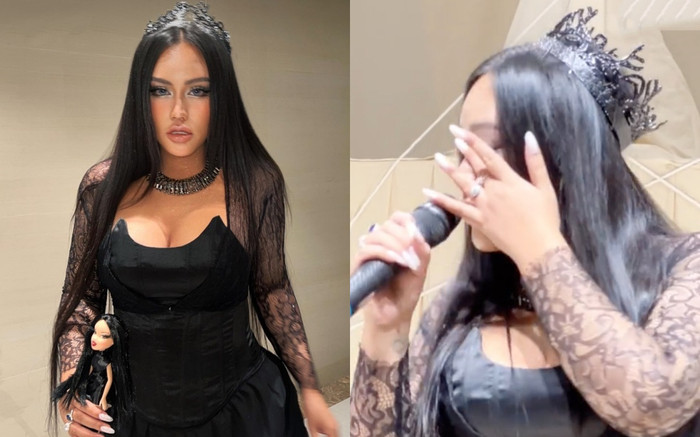 Sofia bật khóc khi đi hát trở lại, từ chối trả lời về ồn ào với Châu Đăng Khoa Ảnh 2