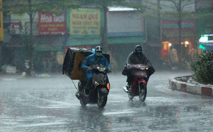 Không khí lạnh yếu, miền Bắc mưa dông Ảnh 2