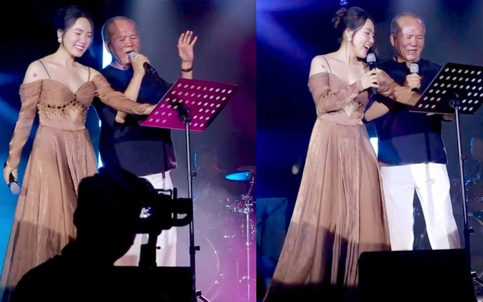 Phương Linh song ca cùng bố, khán giả: 'Giờ đã biết vì sao chị điệu rồi' Ảnh 2
