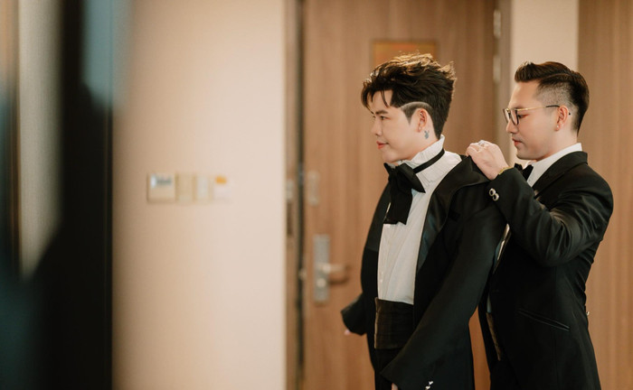 Trước khi đám cưới, cặp đôi có 7 năm gắn bó