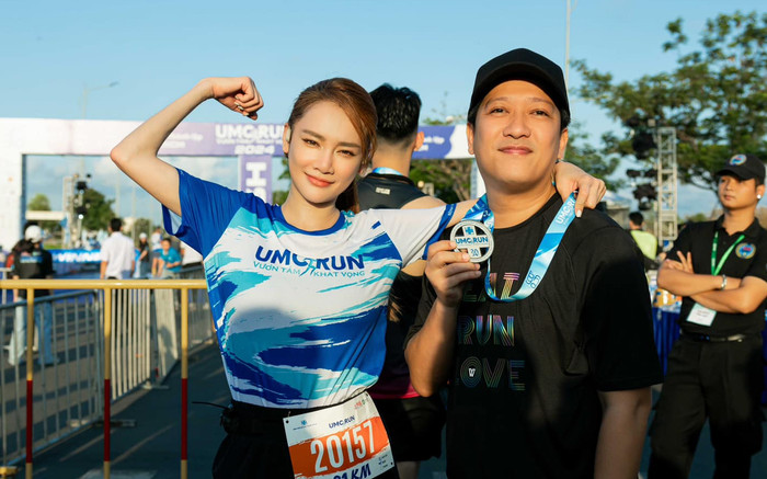 Sao Việt gây tranh cãi khi trang điểm đậm, làm tóc cầu kỳ để tham gia giải chạy Ảnh 2