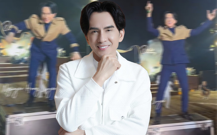 Hậu gặp chấn thương, Đan Trường suýt té khi nhảy trên thùng chứa thiết bị âm thanh Ảnh 2
