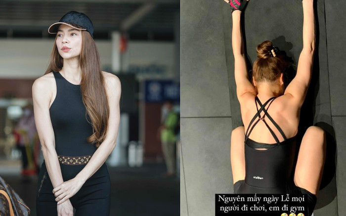 Hồ Ngọc Hà dành cả kỳ nghỉ lễ tập thể thao, kết quả khiến chính chủ mừng 'rớt nước mắt' Ảnh 2