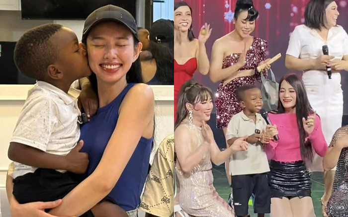 Lôi Con lần đầu đi xem lô tô ở Việt Nam, còn lên sân khấu giao lưu: Thùy Tiên phải thốt lên 2 tiếng! Ảnh 2