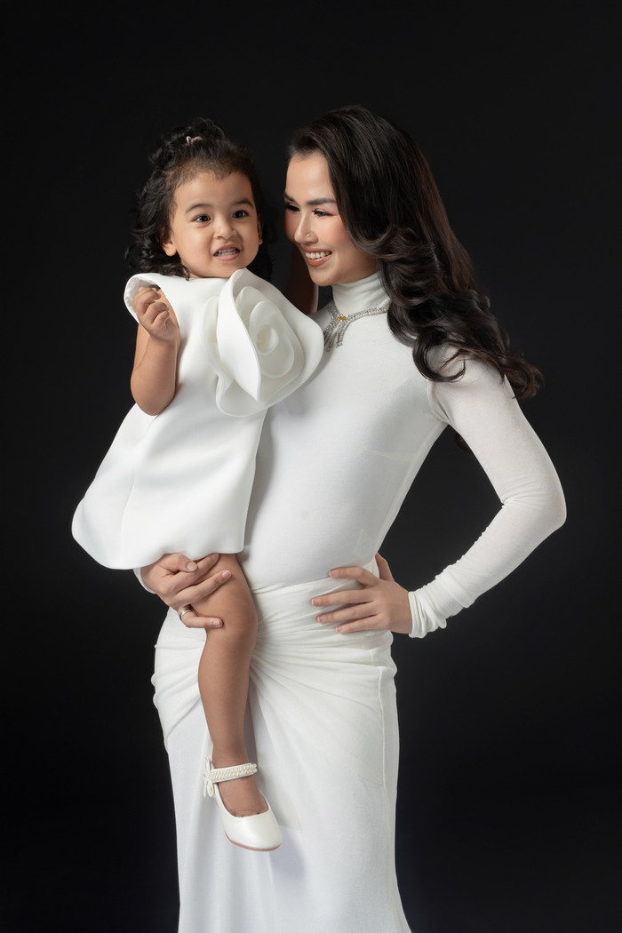 Ái nữ nhà Võ Hạ Trâm được mẹ cho ăn chay trường từ nhỏ.