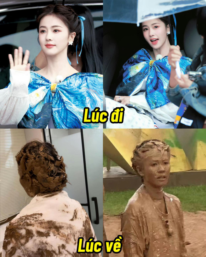 Bạch Lộc trước và sau khi tham gia chương trình giải trí.