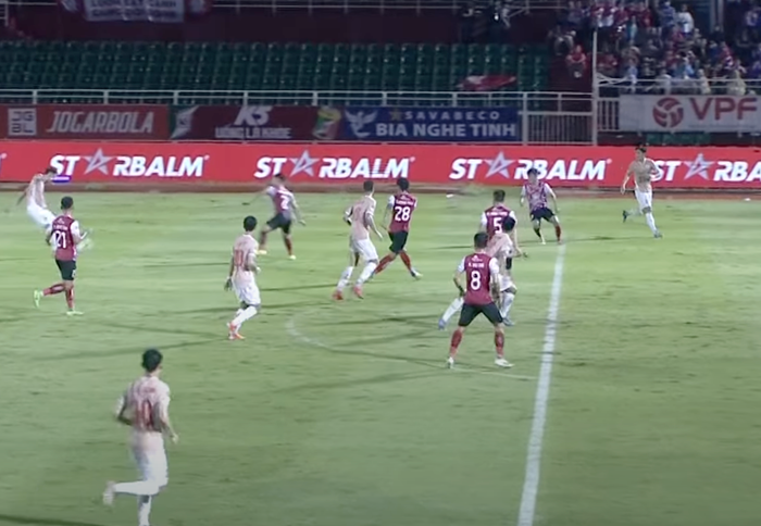 Bàn thắng của CLB CAHN bị mất ở vòng 20. 