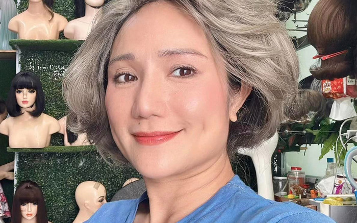 Diện mạo của Cát Tường khi bạc trắng cả đầu Ảnh 2