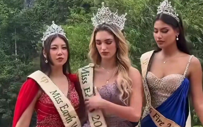 Hoa hậu Việt 'phát tướng' trông thấy vẫn liên tục diện trang phục 'dìm hàng' Ảnh 2