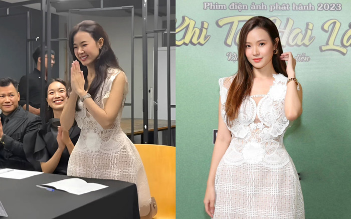 Thành 'dâu hào môn', Midu vẫn diện lại món đồ cũ giá gần 3 triệu đồng Ảnh 2