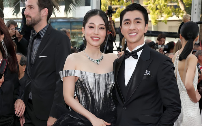 Thiết kế mất 100 giờ hoàn công của Á hậu Phương Nga tại Cannes 2024 Ảnh 2