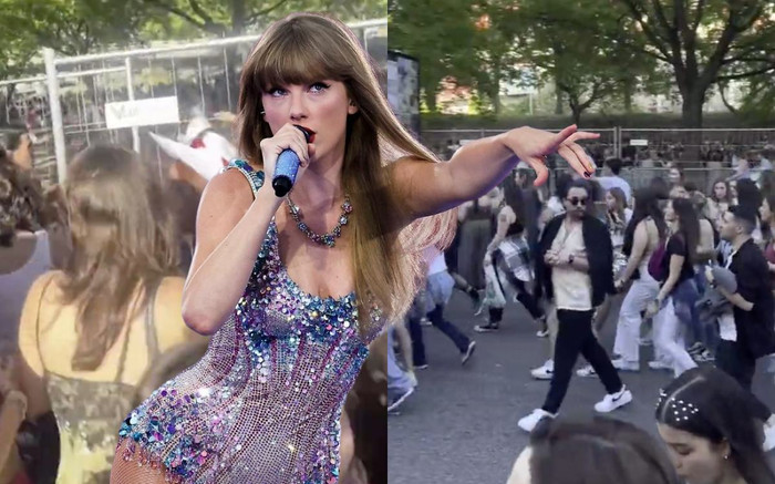 Khán giả gây náo loạn, phá hàng rào tại concert của Taylor Swift Ảnh 2