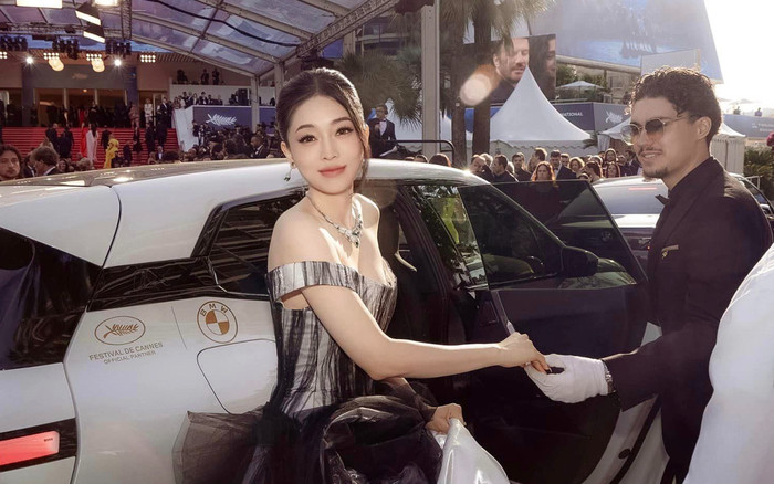 Vợ chồng Á hậu Phương Nga - Bình An không tốn chi phí khi đến Cannes Ảnh 2