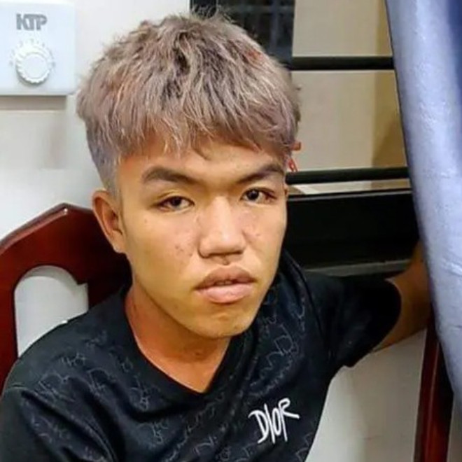 Võ Thành Long thời điểm bị công an bắt vào tháng 9/2022