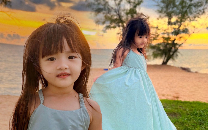 Con gái Đông Nhi nay đã 4 tuổi, tóc dài thướt tha như 'nàng thơ' Ảnh 2