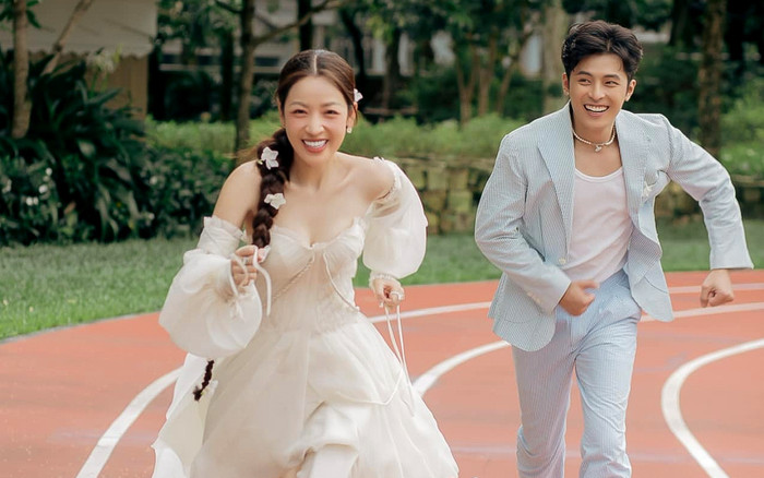 Puka diện váy như cô dâu, khoe 'bộ ảnh cưới thứ 7' kỷ niệm 5 năm yêu Gin Tuấn Kiệt Ảnh 2