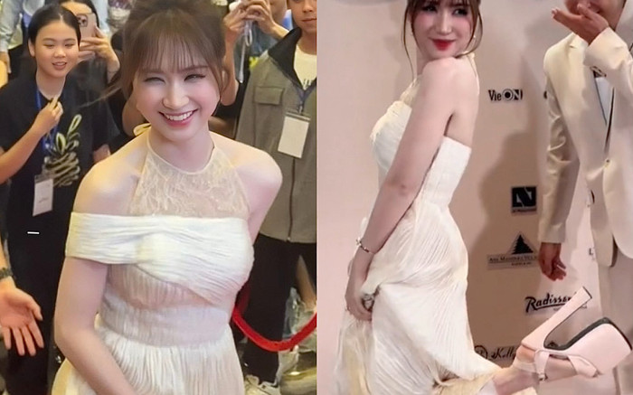 Hòa Minzy khoe 'bảo bối' giúp che chiều cao '3 mét bẻ đôi' Ảnh 2