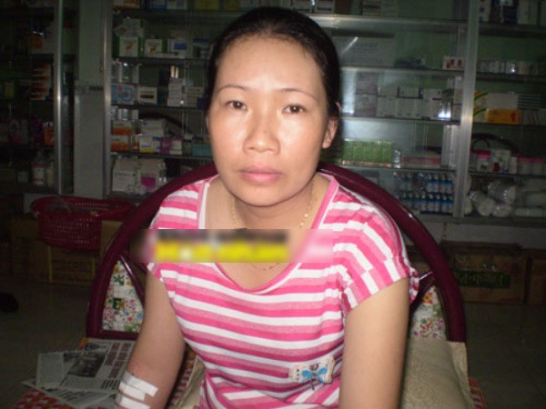 Chị Vị được người dân nhận xét hiền lành, chịu thương chịu khó