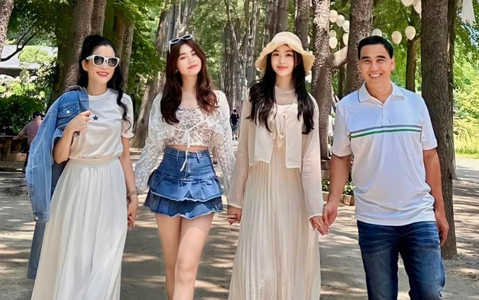 Mỗi năm MC Quyền Linh chi bao nhiêu tiền cho hai con gái đi học? Ảnh 2