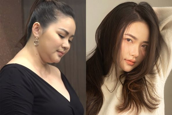 Có giai đoạn, nữ diễn viên bị nhận xét là xuống sắc trầm trọng do tăng cân không kiểm soát hậu sinh con đầu lòng.