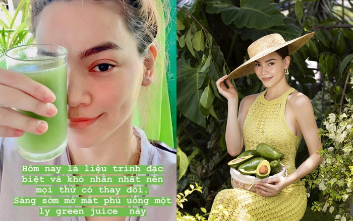 Hồ Ngọc Hà thường ưu tiên những món ăn thiên về thực vật để đảm bao sức khỏe cho bản thân và gia đình nhỏ.