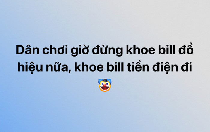 Rộ trend khoe hoá đơn tiền điện tháng này: Bạn đã đu chưa? Ảnh 2