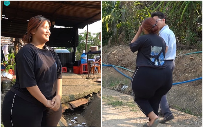 Độc lạ: Cô gái ở Kon Tum có vòng 3 với kích cỡ 163cm, chỉ mặc vừa 2-3 cái quần Ảnh 2