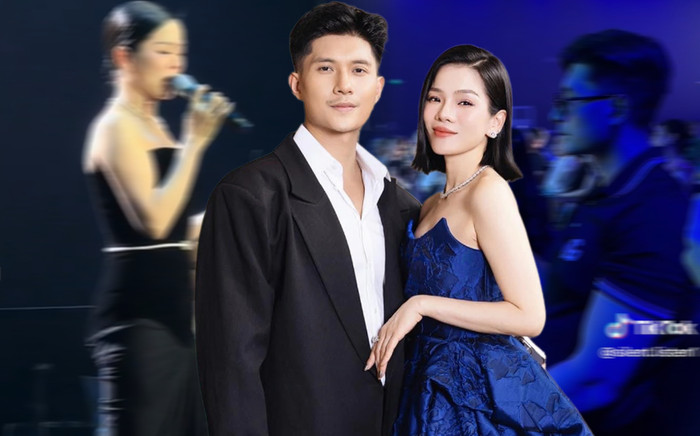 Lâm Bảo Châu có hành động gây chú ý bên dưới sân khấu khi nghe Lệ Quyên hát Ảnh 2