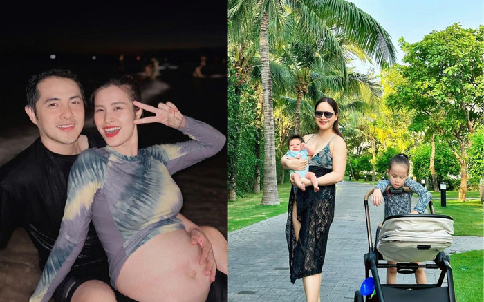 Hội mẹ bỉm diện bikini ngày hè: Ai 'cháy' nhất? Ảnh 2