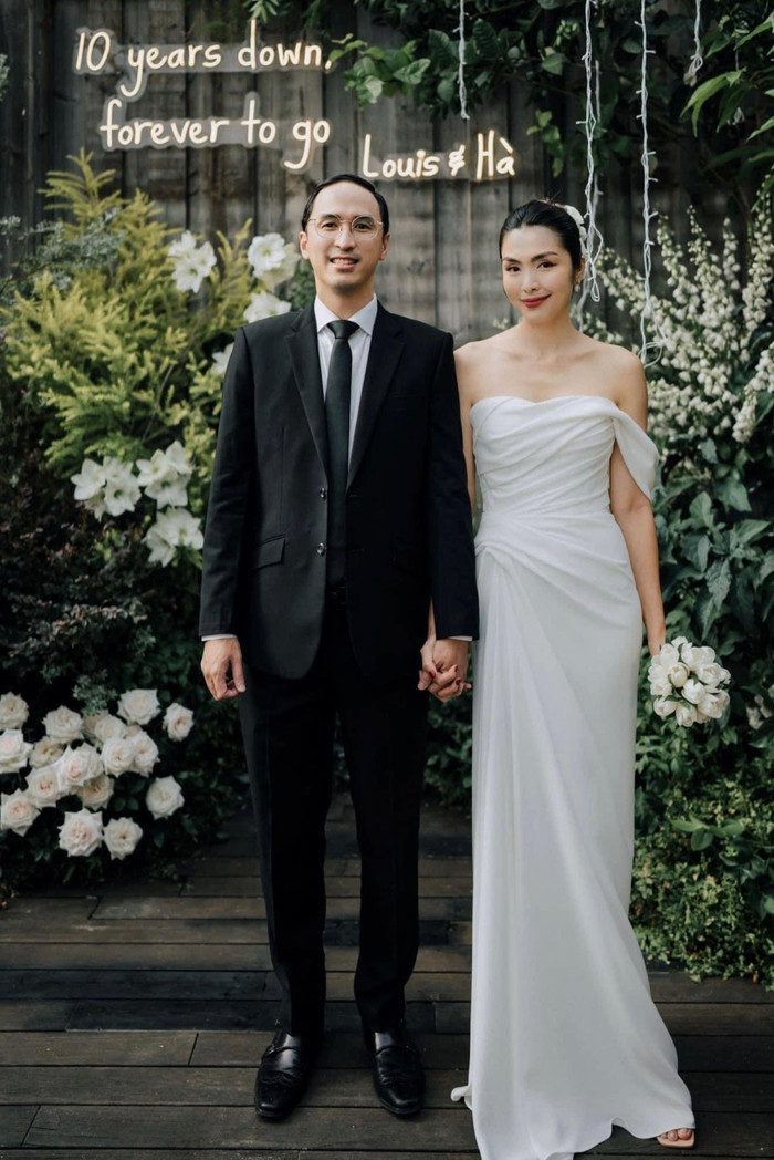 Tăng Thanh Hà và ông xã Louis