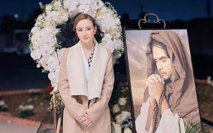 Vy Oanh bay qua Mỹ viếng Đức Tiến, kịp làm một điều ấm lòng tiễn người quá cố Ảnh 2