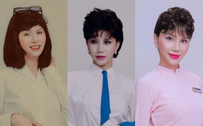 Loạt hình ảnh tái hiện tiếp viên hàng không bất ngờ 'gây sốt' MXH, danh tính chẳng ai xa lạ! Ảnh 2