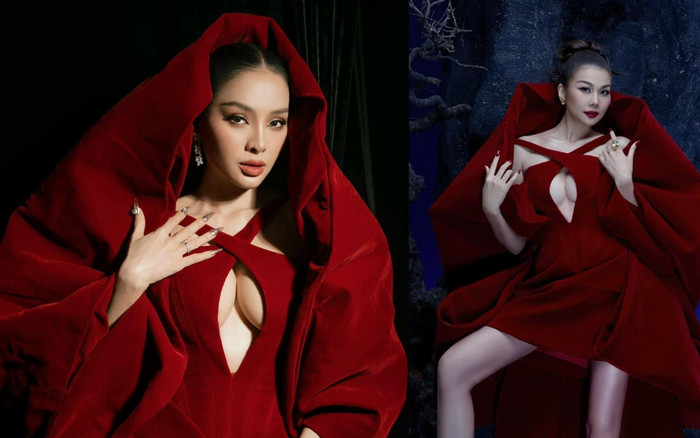 Hậu gây tranh cãi vì phát ngôn, mỹ nhân chăm mặc hở của Vbiz bị phát hiện 'đụng hàng' Thanh Hằng Ảnh 2