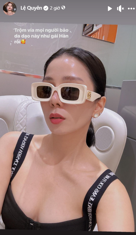 Lệ Quyên sở hữu làn da hoàn hảo ở tuổi U50.