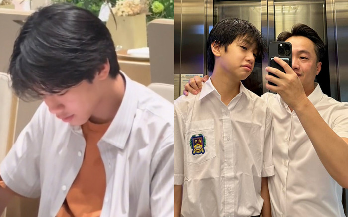 Quý tử Subeo nhà Cường Đô La chiếm sóng trong tiệc sinh nhật của em trai Ảnh 2