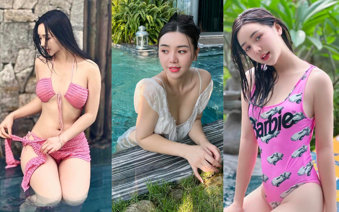 Quỳnh Kool nóng bỏng khi diện bikini khó nhằn dù sở hữu số đo chưa ấn tượng Ảnh 2