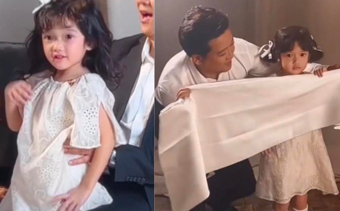 Nhan sắc con gái của Trường Giang - Nhã Phương 'gây sốt' các diễn đàn mạng xã hội.