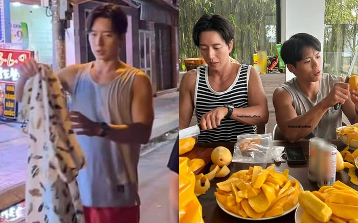 Nam diễn viên Vì Sao Đưa Anh Tới qua Việt Nam du lịch, ăn hết 25kg xoài: U50 sở hữu thân hình cực phẩm Ảnh 2