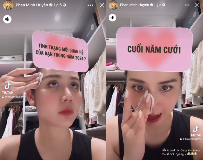 Huyền Lizzie được 'thầy bói online' phán cuối năm cưới.