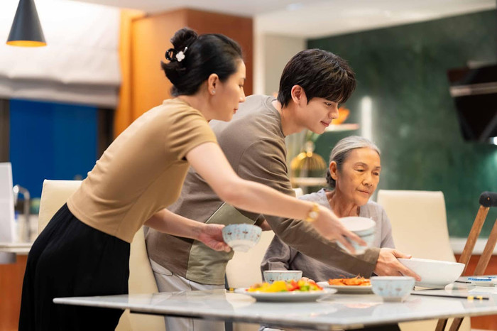 'Con trai Hồng Diễm' đang gây sốt trong Lật Mặt 7: Một điều ước.