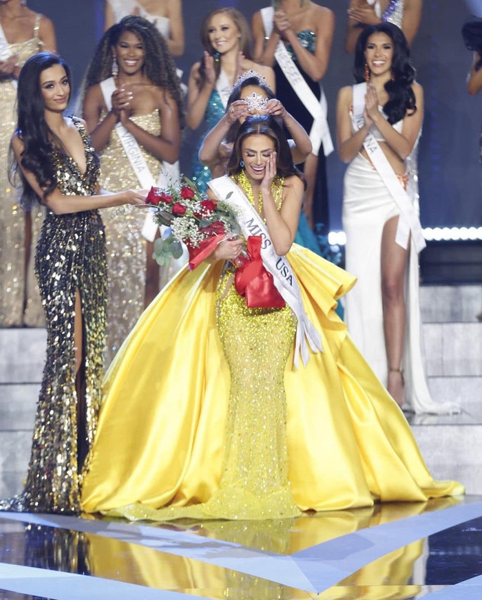 Cô từng hạ gục Bùi Quỳnh Hoa tại Miss Universe 2023 và lọt Top 20 chung cuộc. Ảnh: FBNV.