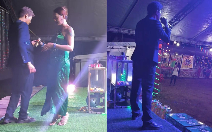 Nam ca sĩ nổi tiếng cùng lúc với Minh Hằng, giờ đi hát sân khấu hội chợ xập xệ ở tuổi U40 Ảnh 2