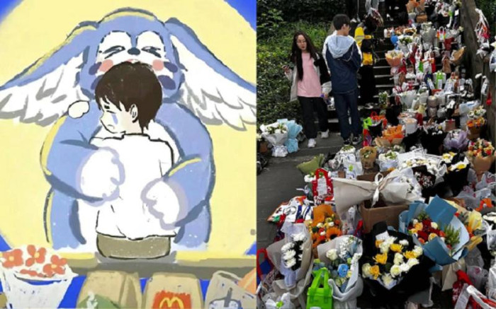 Ai cũng xót thương cho câu chuyện chàng trai tự tử vì tình.