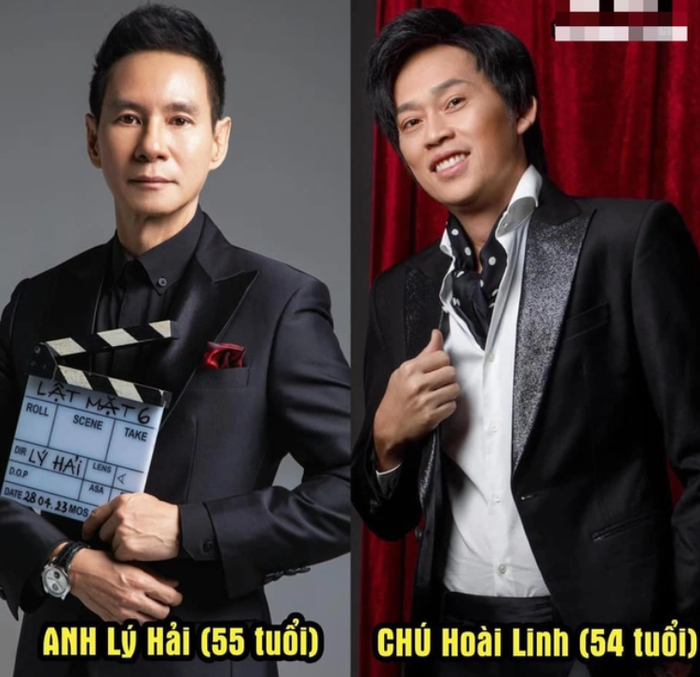 Bài đăng so sánh ngoại hình của Hoài Linh và Lý Hải gây tranh cãi.