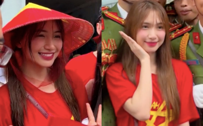 Hoà Minzy diện áo cờ đỏ sao vàng xuất hiện tại Điện Biên, được khen ngợi vì 1 hành động! Ảnh 2