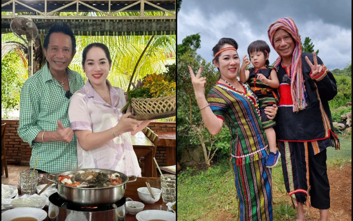 Nam nghệ sĩ nổi tiếng viên mãn bên vợ 3 kém 29 tuổi và 6 người con Ảnh 2