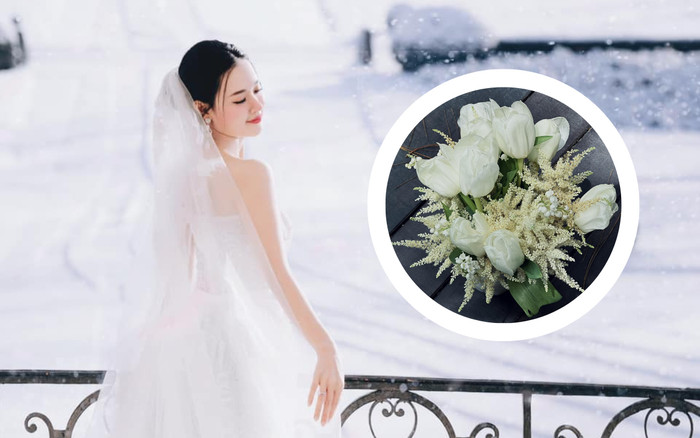 Midu dùng hoa cưới đắt đỏ trong hôn lễ riêng tư, được bạn thân ngầm xác nhận Ảnh 2