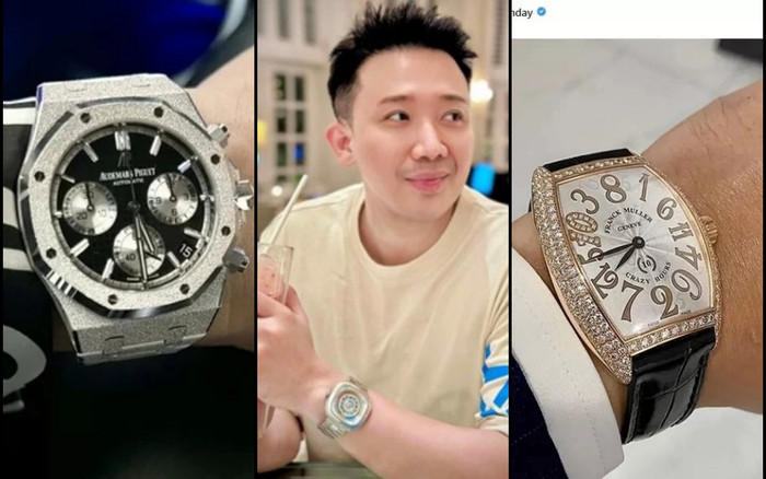 Bộ sưu tập đồng hồ bạc tỷ của Trấn Thành, có món dát kim cương đến 9 tỷ đồng Ảnh 2
