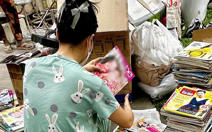 Nữ người mẫu Việt cưới chồng tay trắng, nay đăng ảnh thất nghiệp đi bán ve chai kiếm được 460 ngàn? Ảnh 2